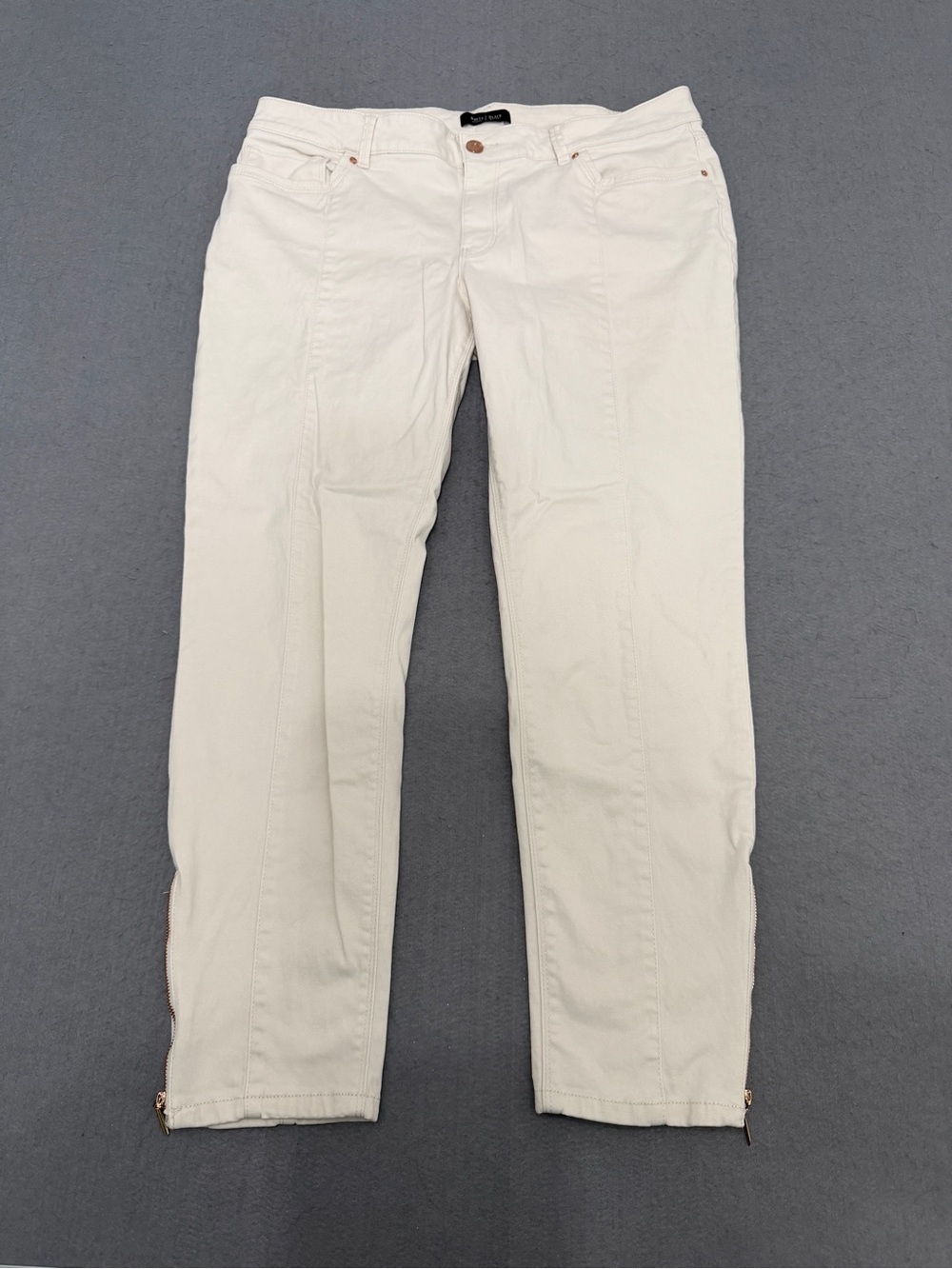 Women’s White House Black Market Skimmer Tan Pants Size 14